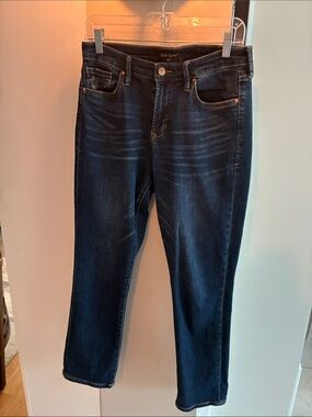 Dear John Dark Blue Women's Slim Straight Jeans